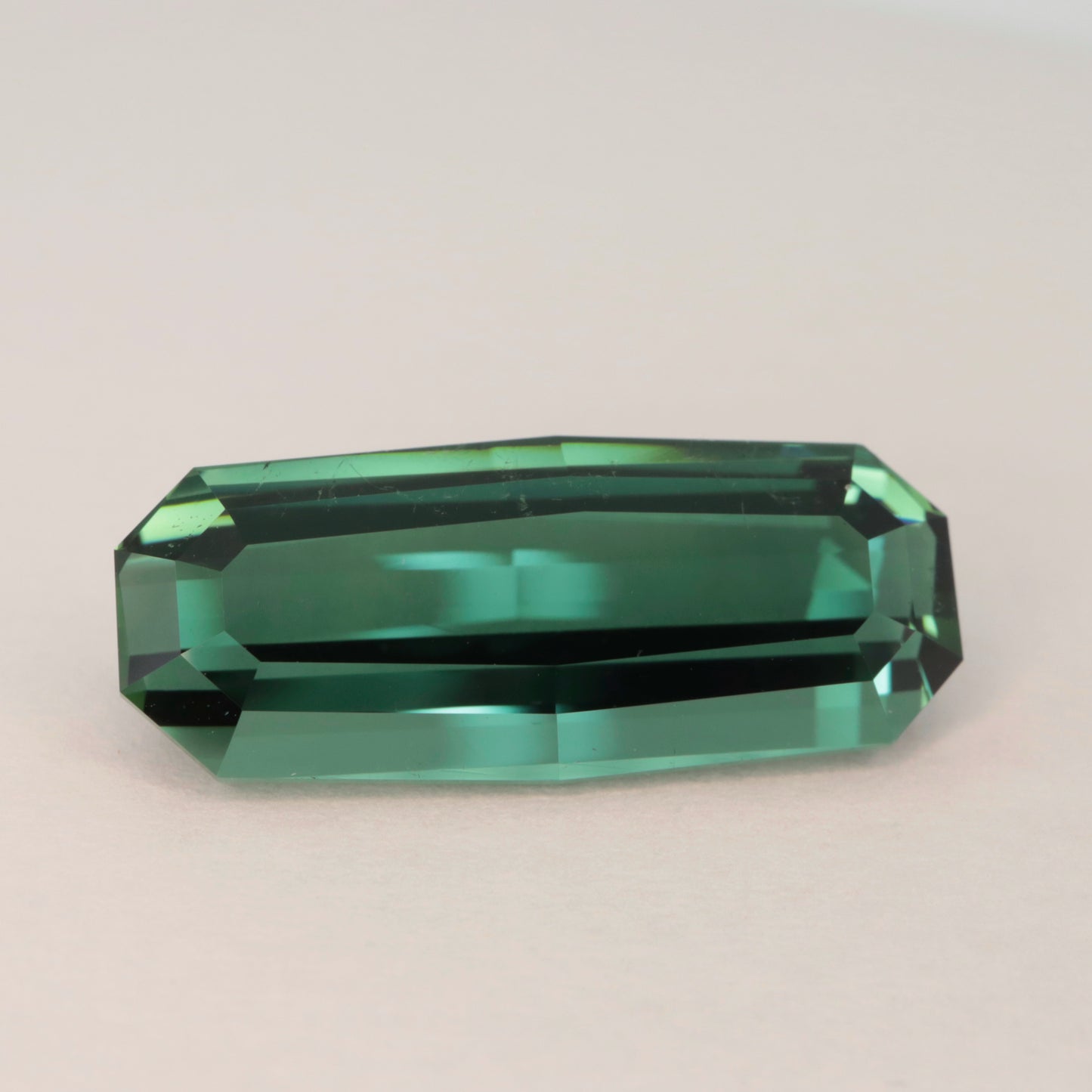 7.1ct Green Tourmaline / Custom Cut
