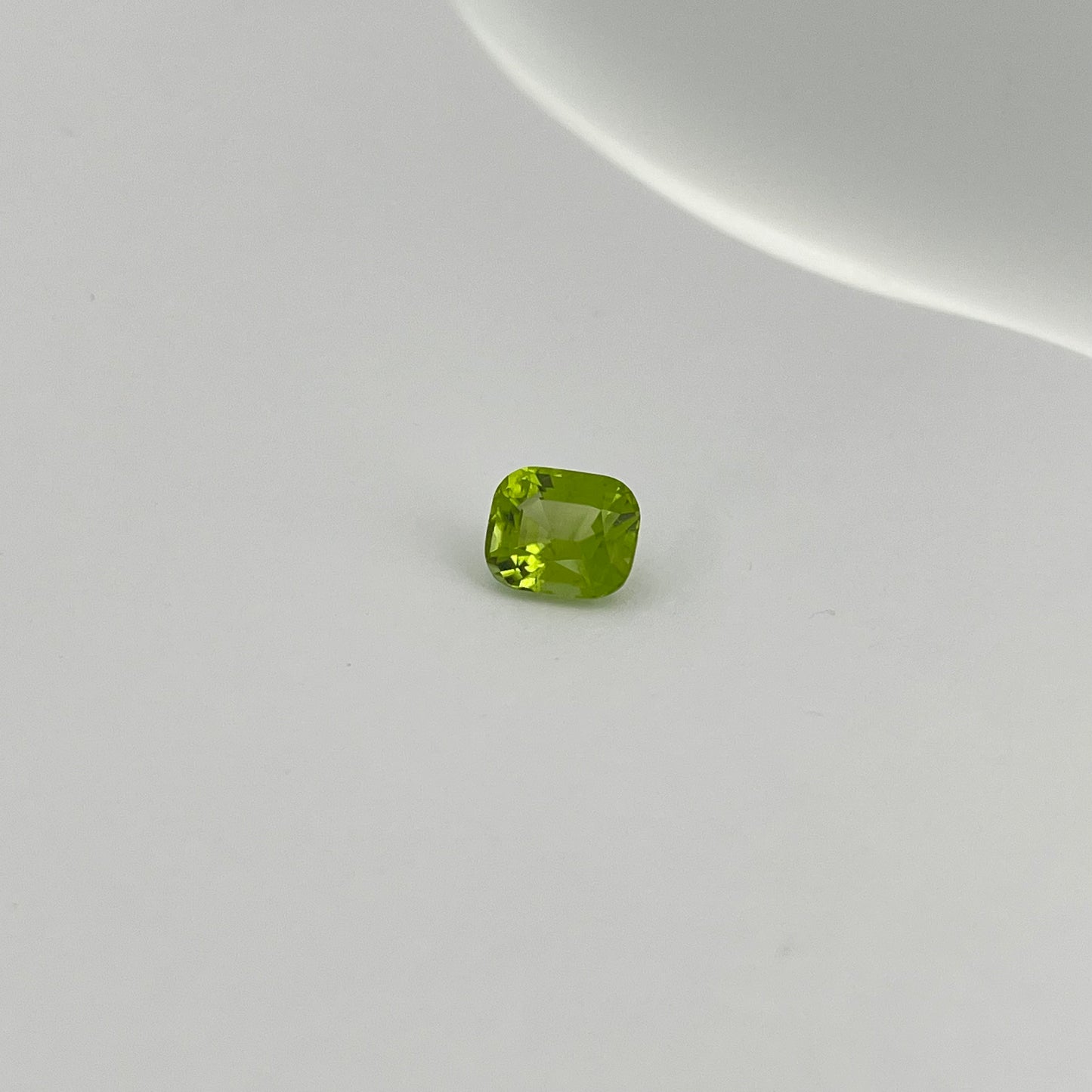 2.1ct Peridot/ Emerald cut
