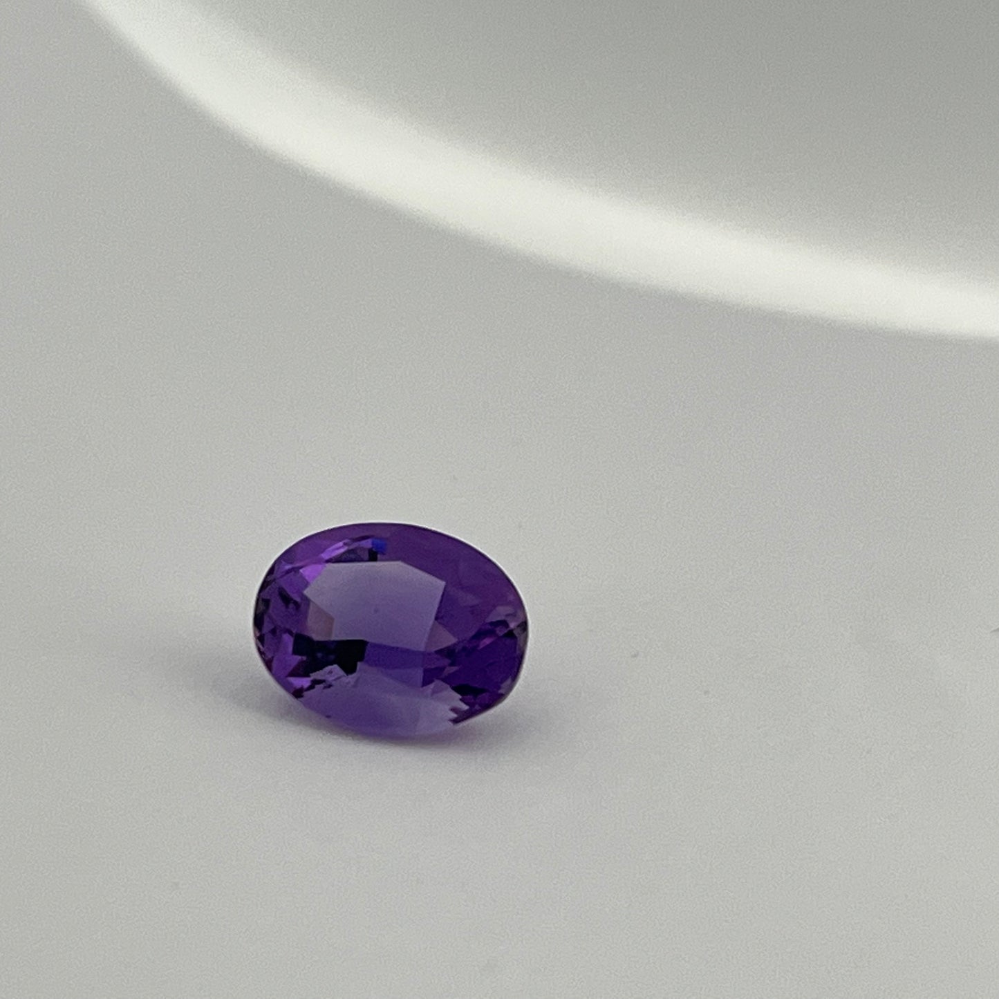 1.7ct Amethyst/ Oval Cut