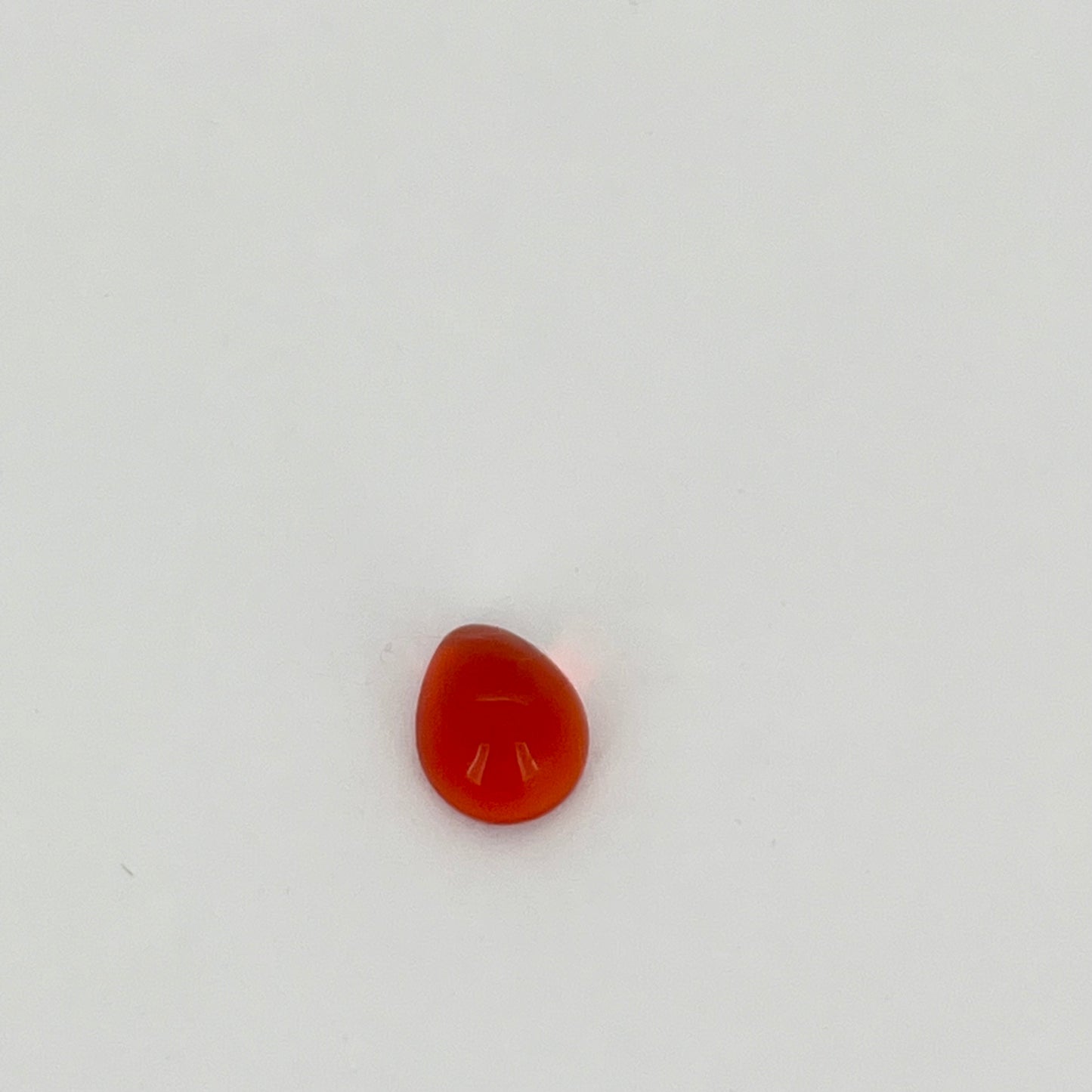0.66ct Fire Opal / Teardrop cabochon