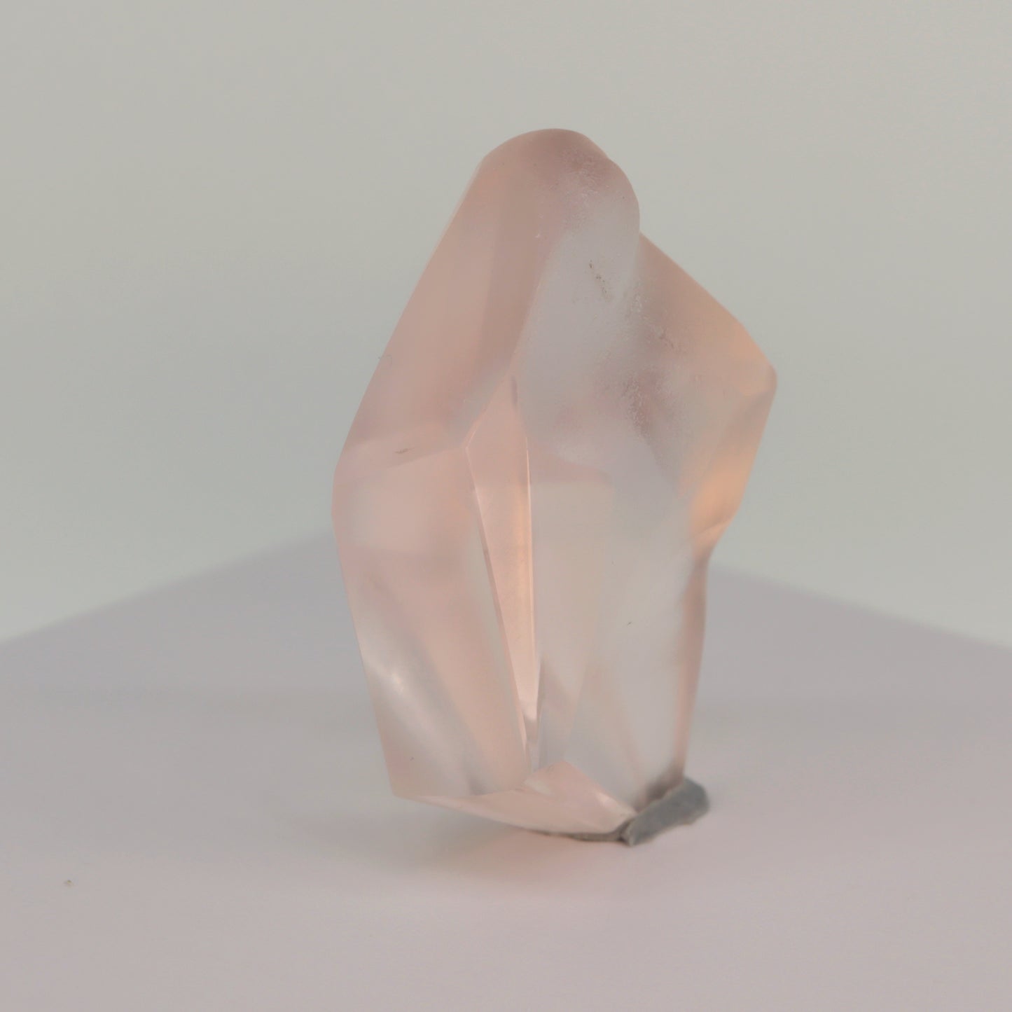 Morganite gemstone carving 28.6 carat