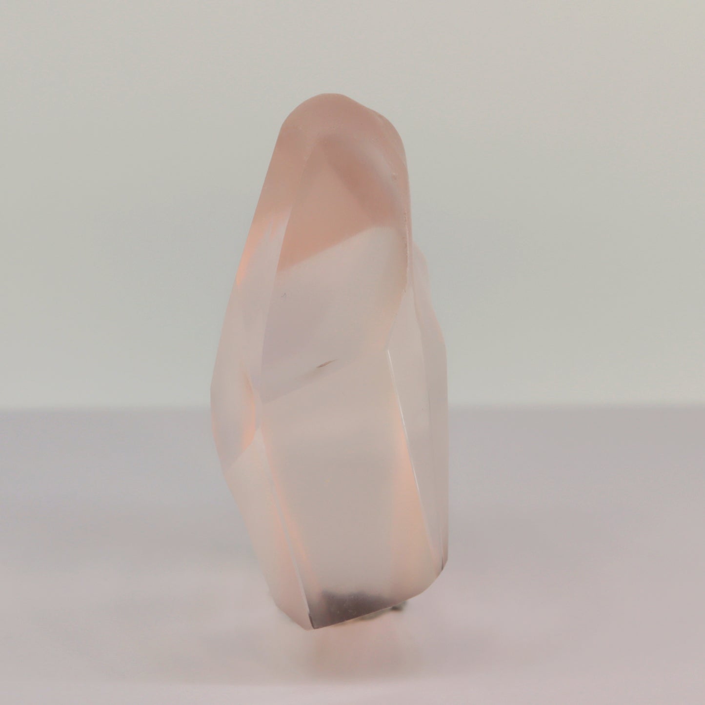 Morganite gemstone carving 28.6 carat