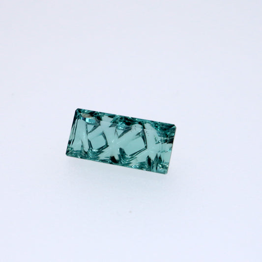 1.7ct Green Tourmaline / Custom Cut