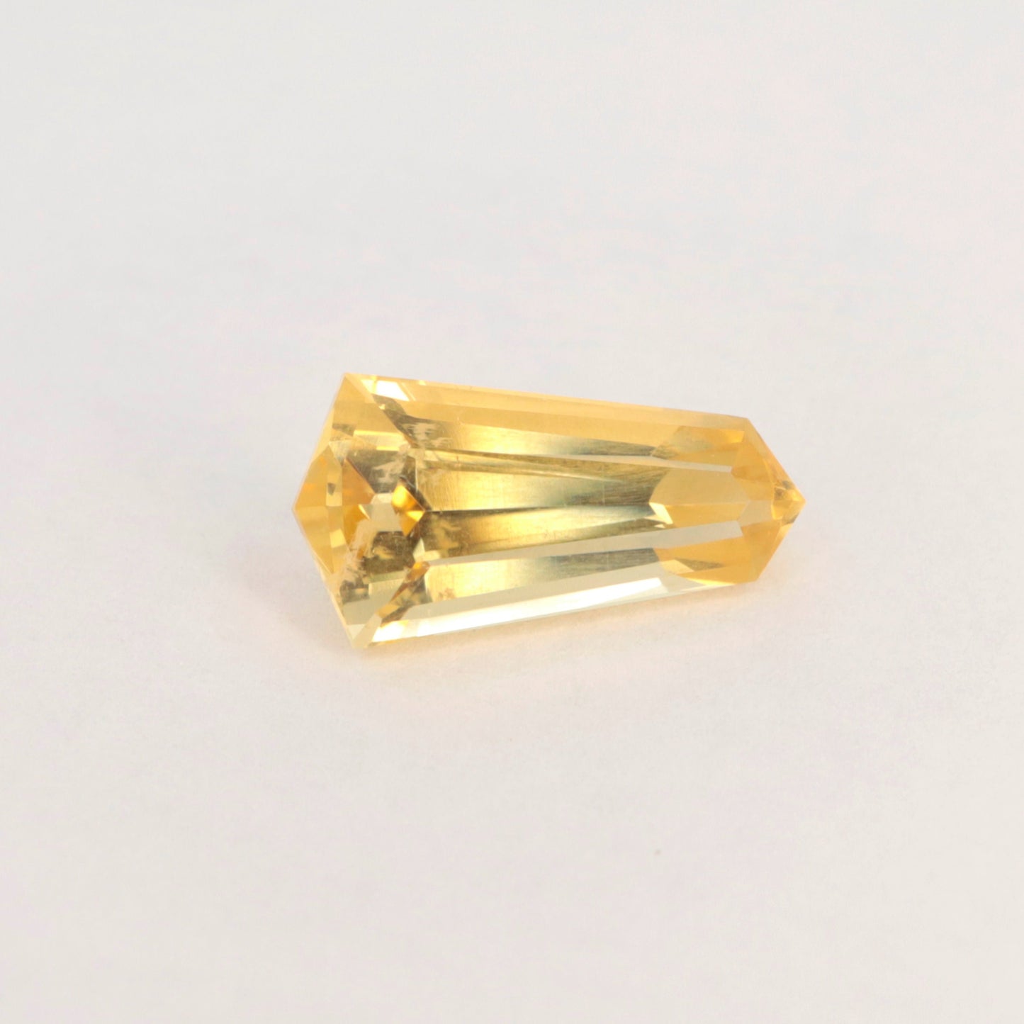 2.1ct Golden Beryl / Keystone Cut