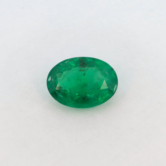 2.5 ct Natural Emerald/ Oval Cut