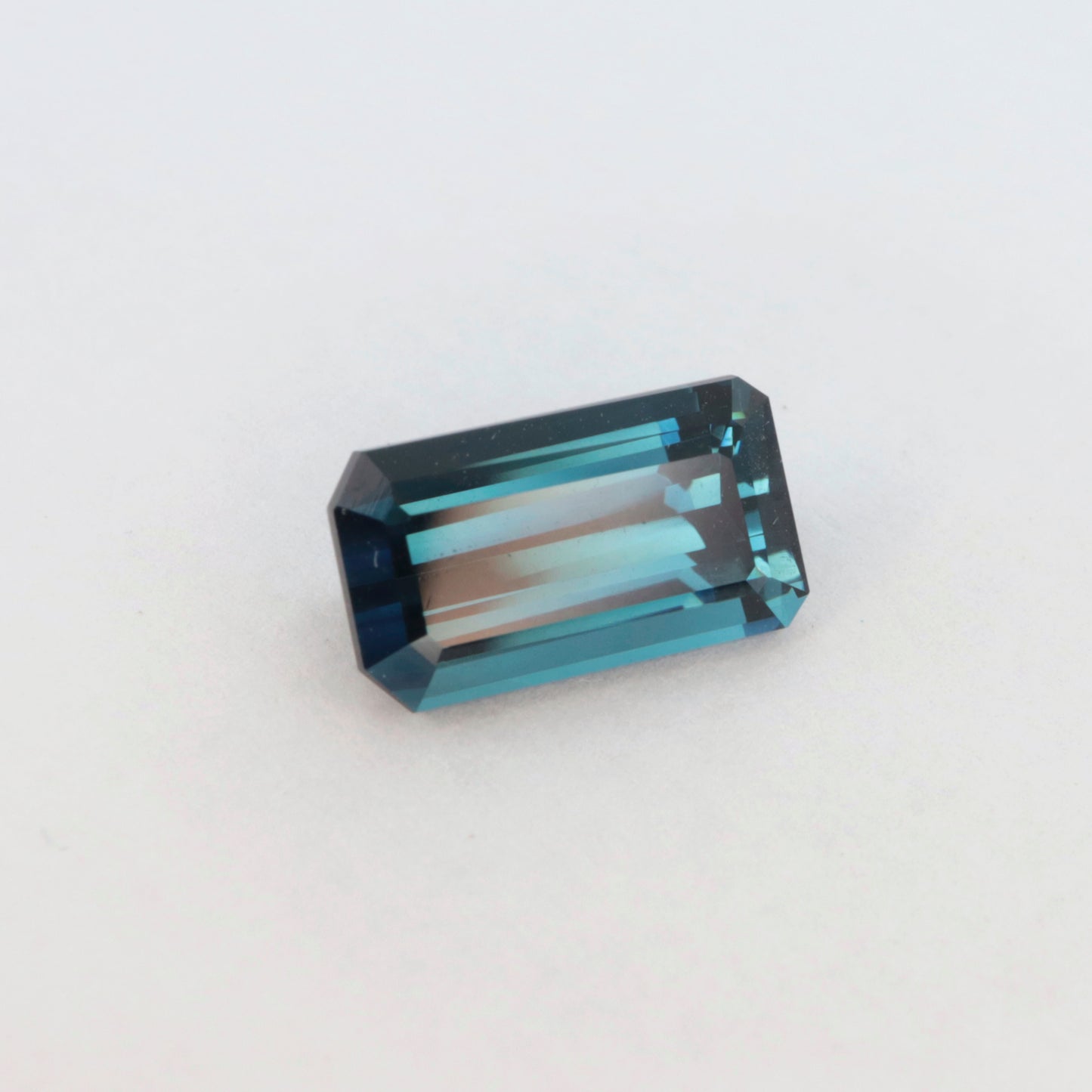 3.0ct Indicolite Tourmaline/ Emerald cut