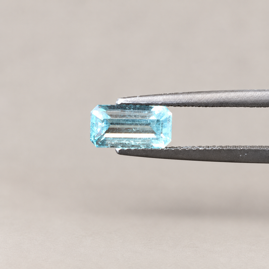1.3ct Aquamarine / Emerald cut