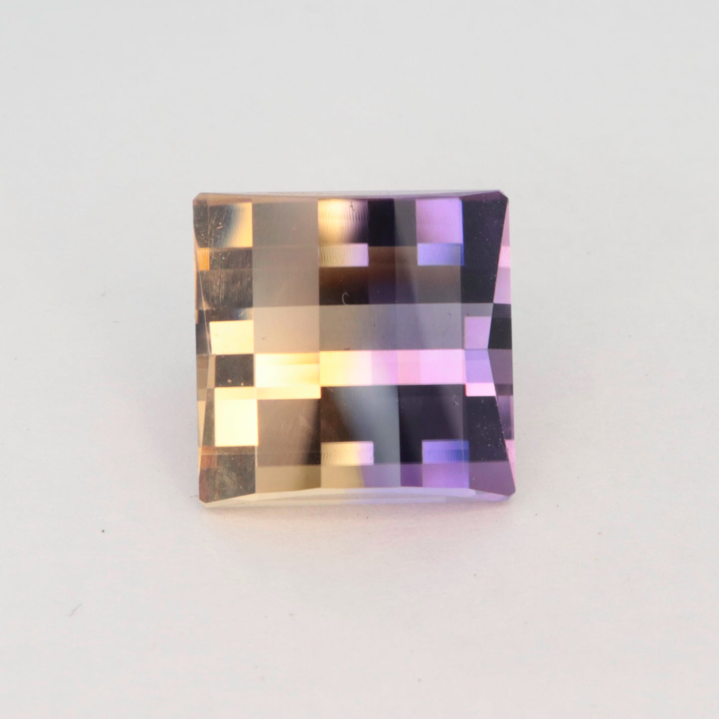 7.24ct Ametrine/ Pixel Cut (Opposed Bar Cut)