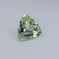 3.49ct Prasiolite / Trillion cut