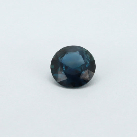 1.0ct Blue Sapphire/ Round cut