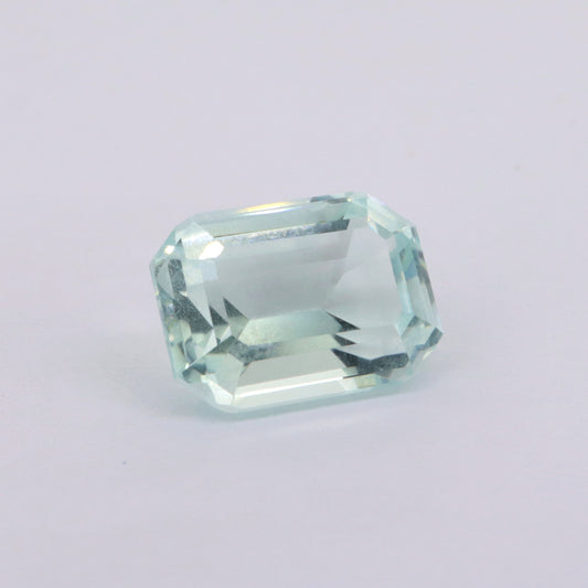 3.6ct Aquamarine/ Custom Emerald Cut