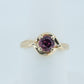 Rhodolite Garnet ring /14K Yellow Gold