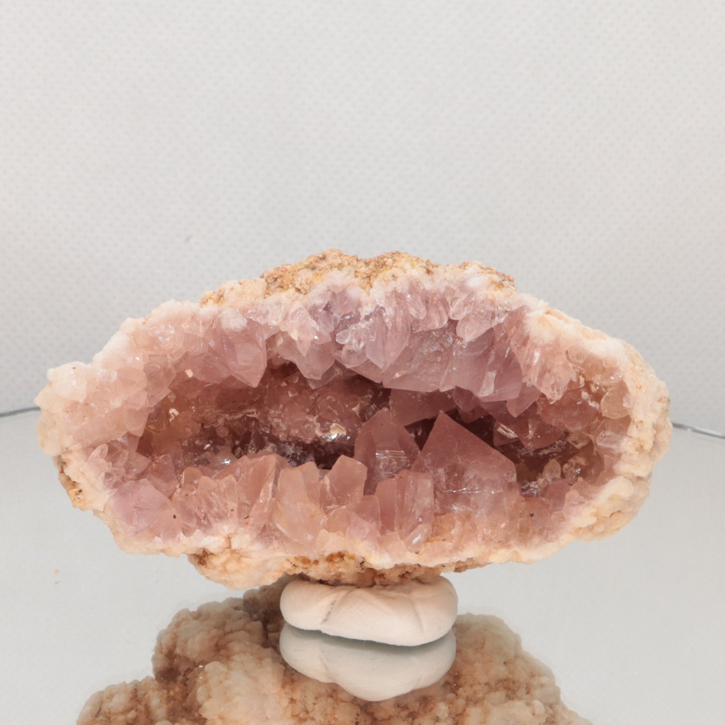 Rose Quartz Geode / Crystal Specimen