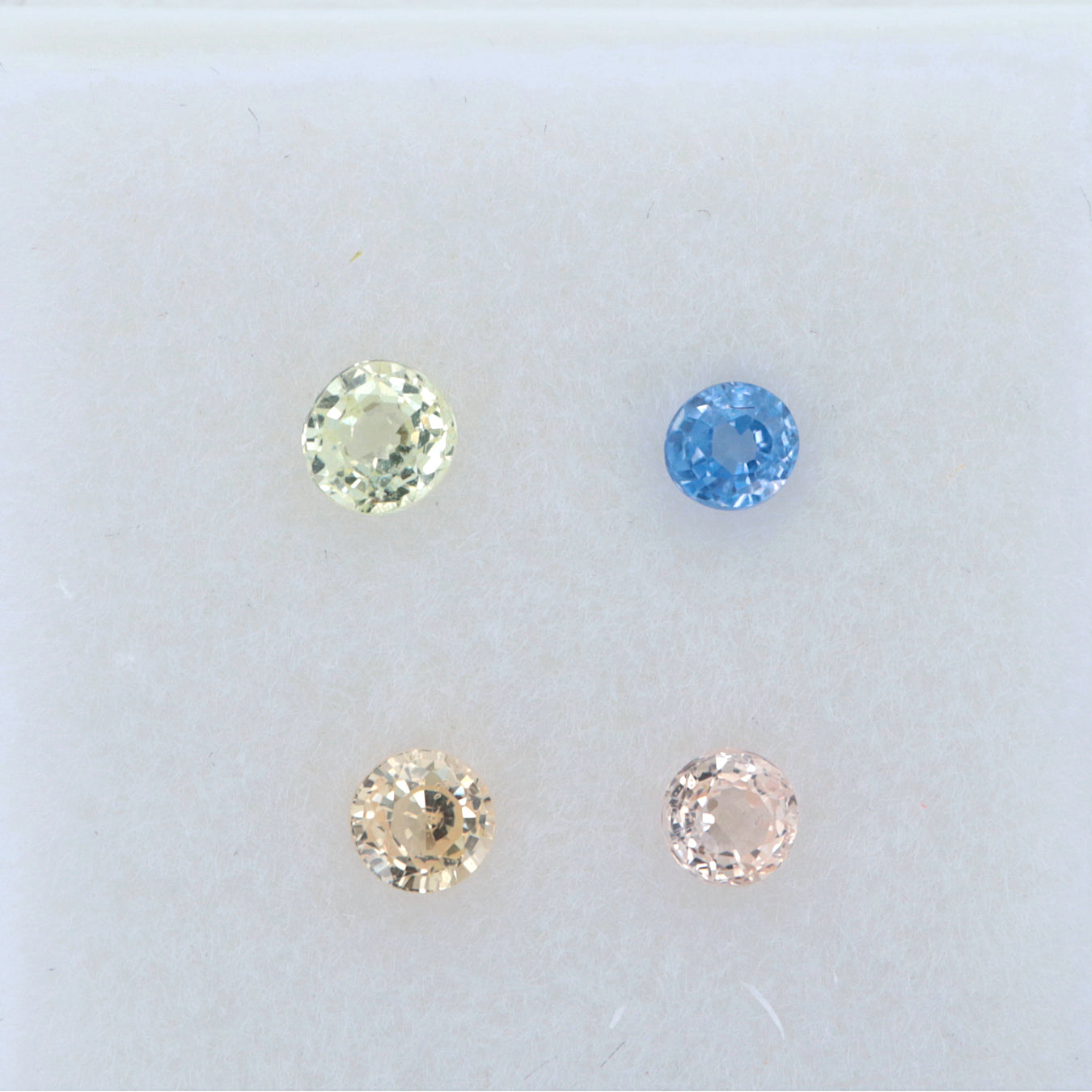 Sapphire Blue/Yellow/Pink 2.7-3.0mm (BYP01)